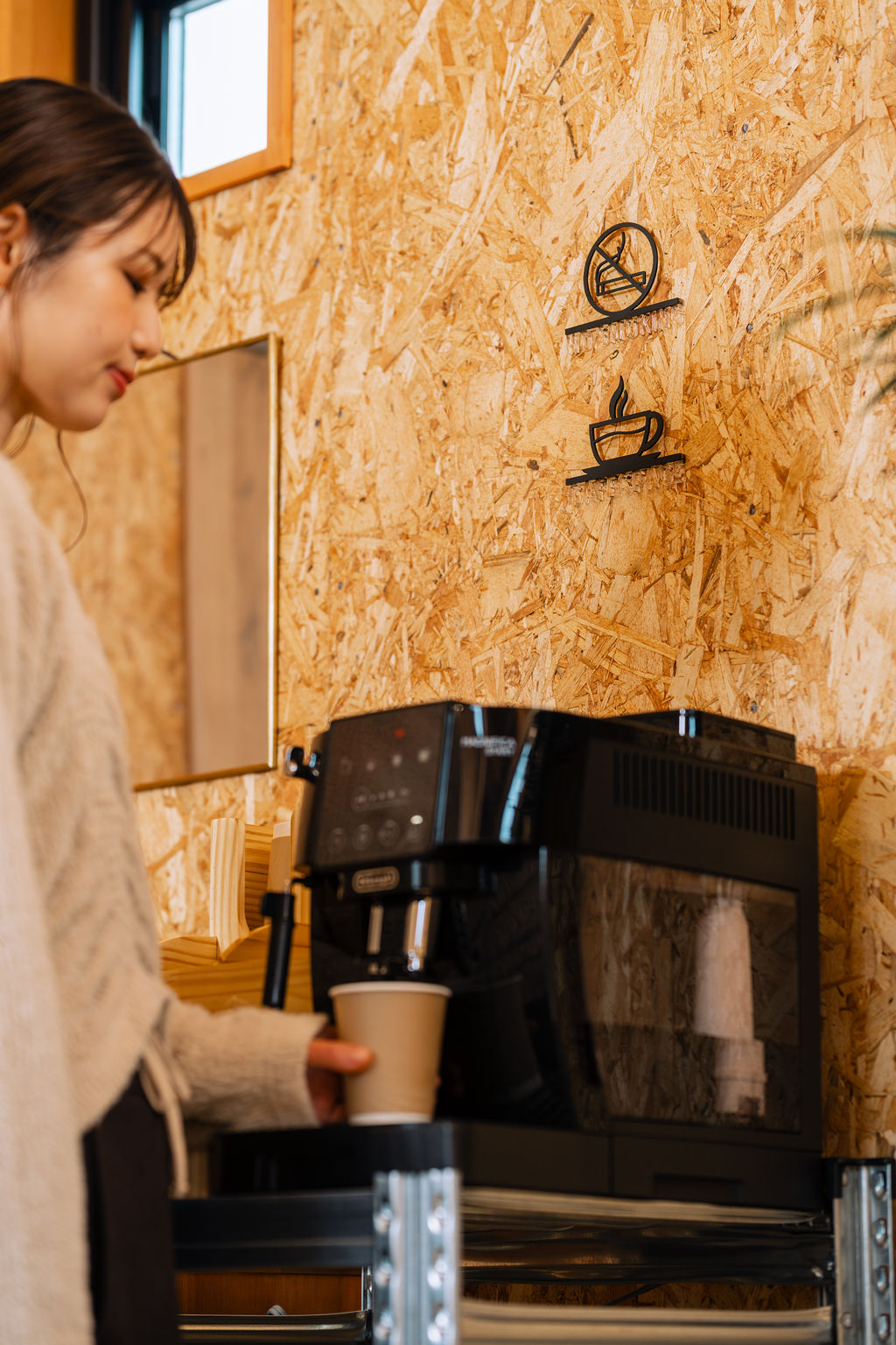 コーヒーを淹れる